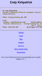 Mobile Screenshot of codykirkpatrick.com