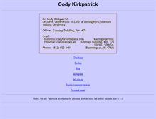 Tablet Screenshot of codykirkpatrick.com